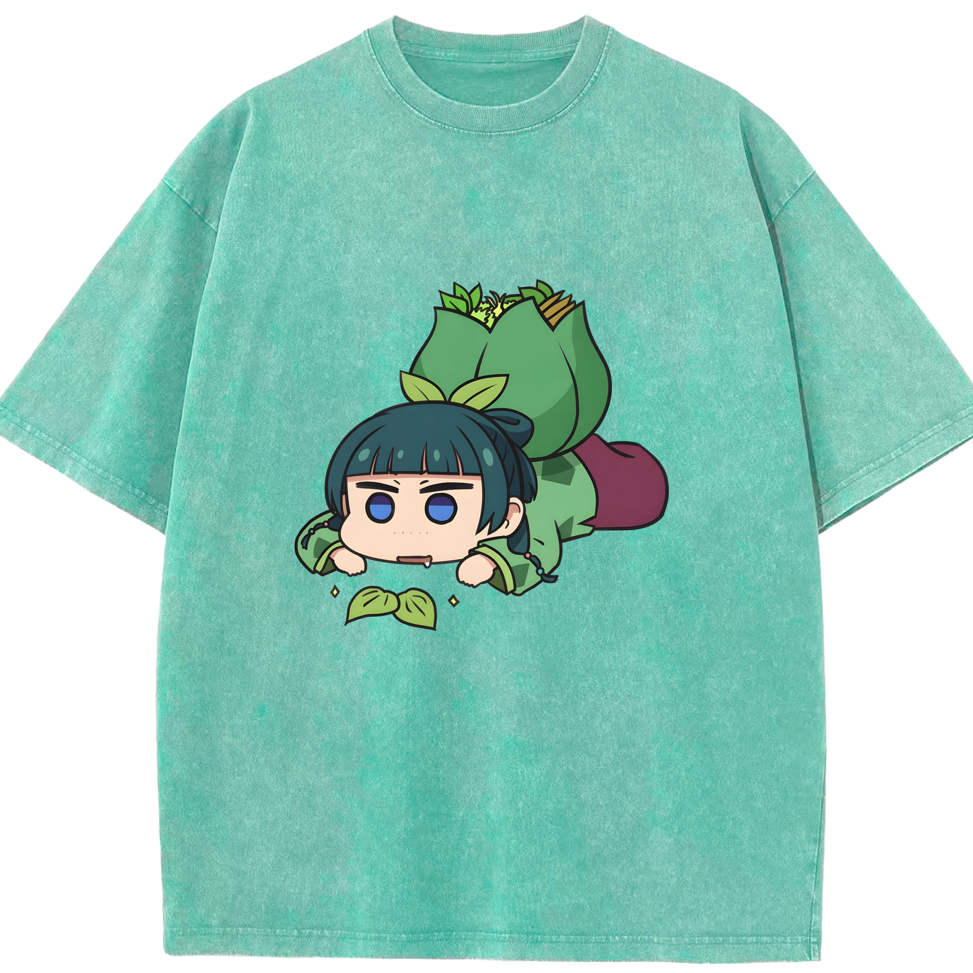 （画像用） 薬屋のひとりごと The Apothecary Diaries 綿100% ヴィンテージ風 半袖Tシャツ（フロントプリント）